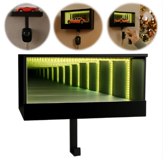 InfinyKey – Organizador de Llaves Premium, Fácil de Instalar